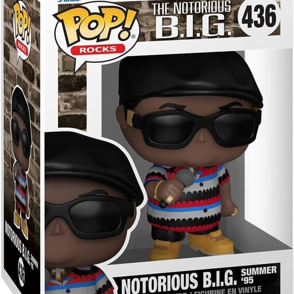 New - Funko Pop! Rocks: Notorious B.I.G. Summer '95 - Picture 1 of 1
